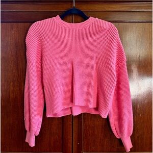 Pink sweater size Med